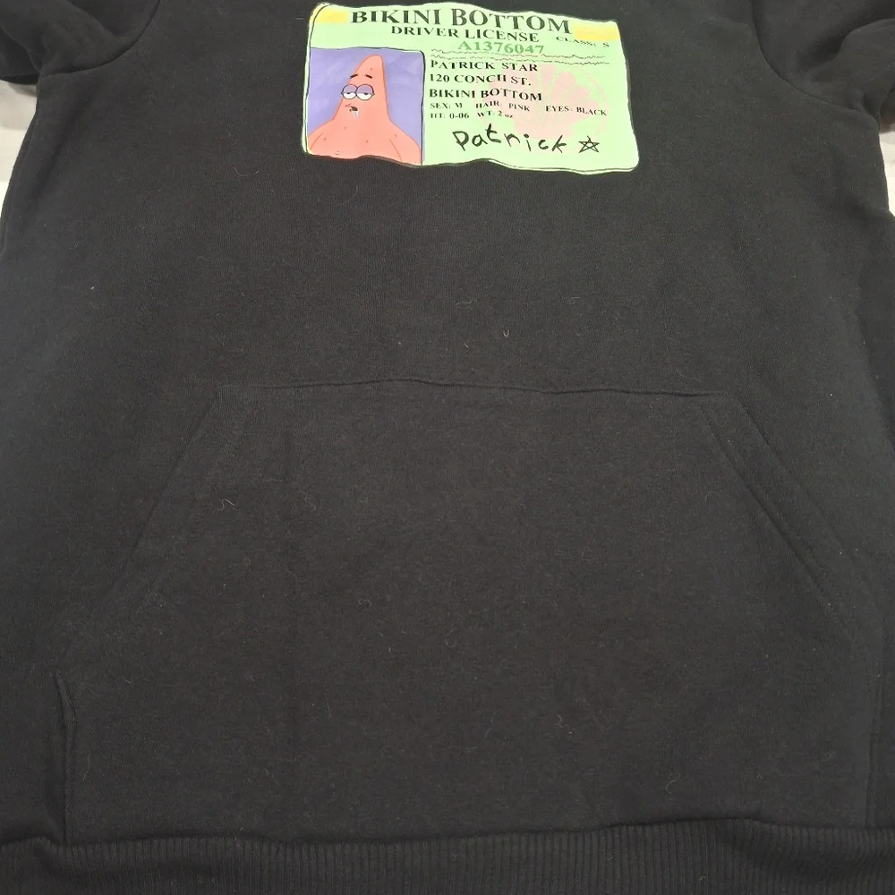 SpongeBob SquarePants Black Kids Hoodie